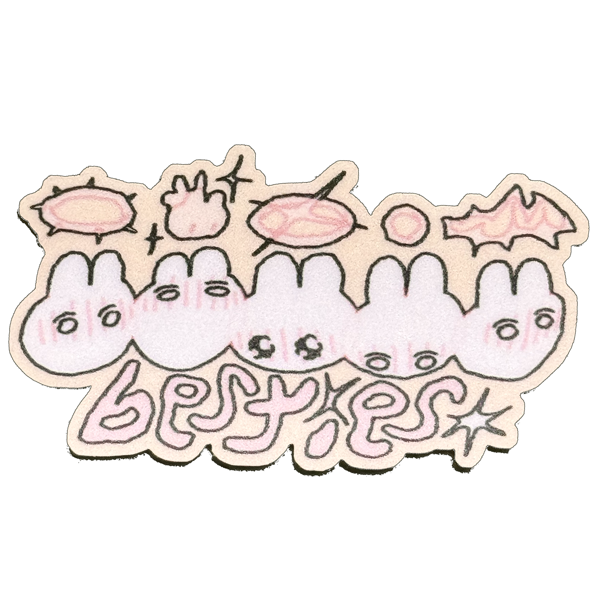 Besties Sticker