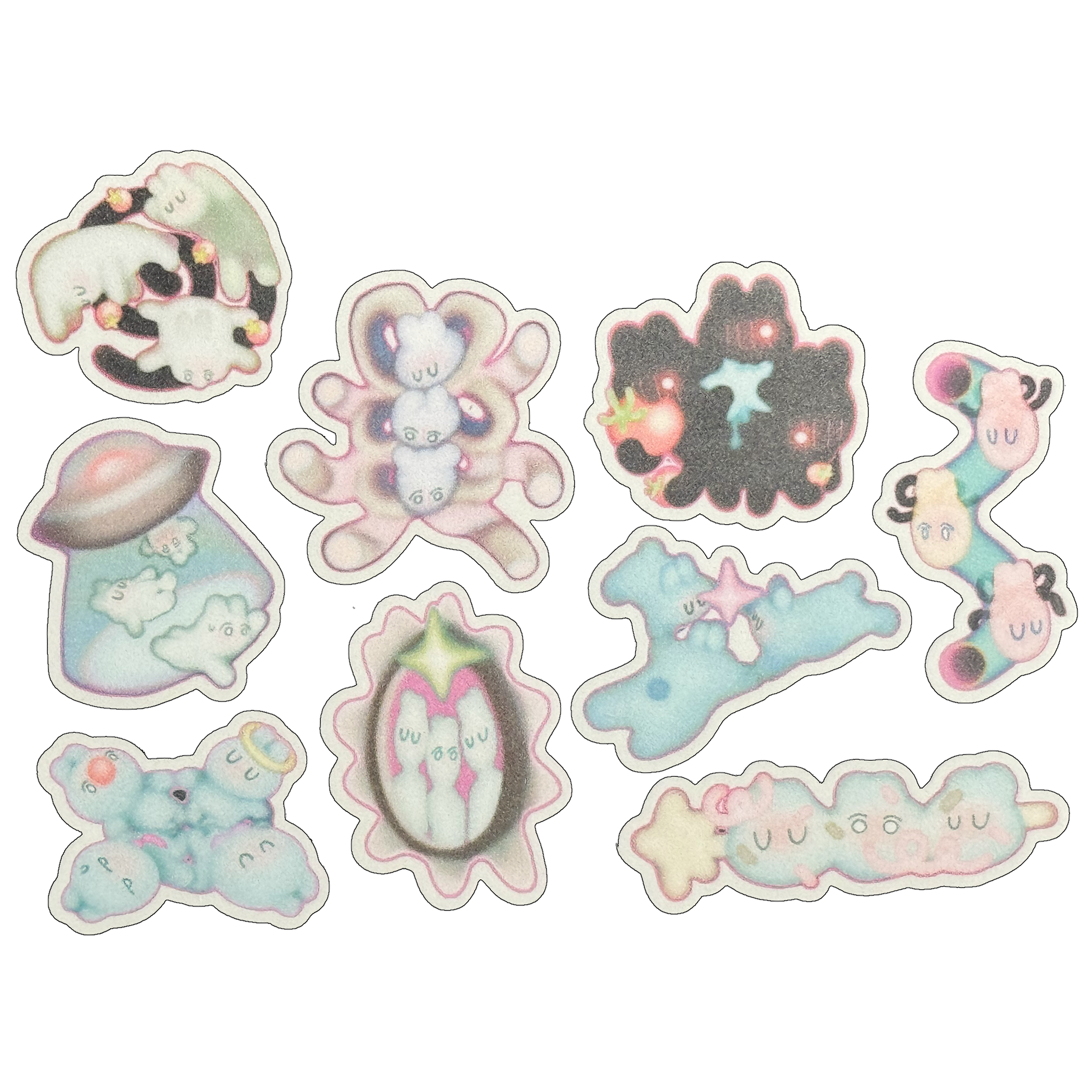 Triplets Sticker Sheet