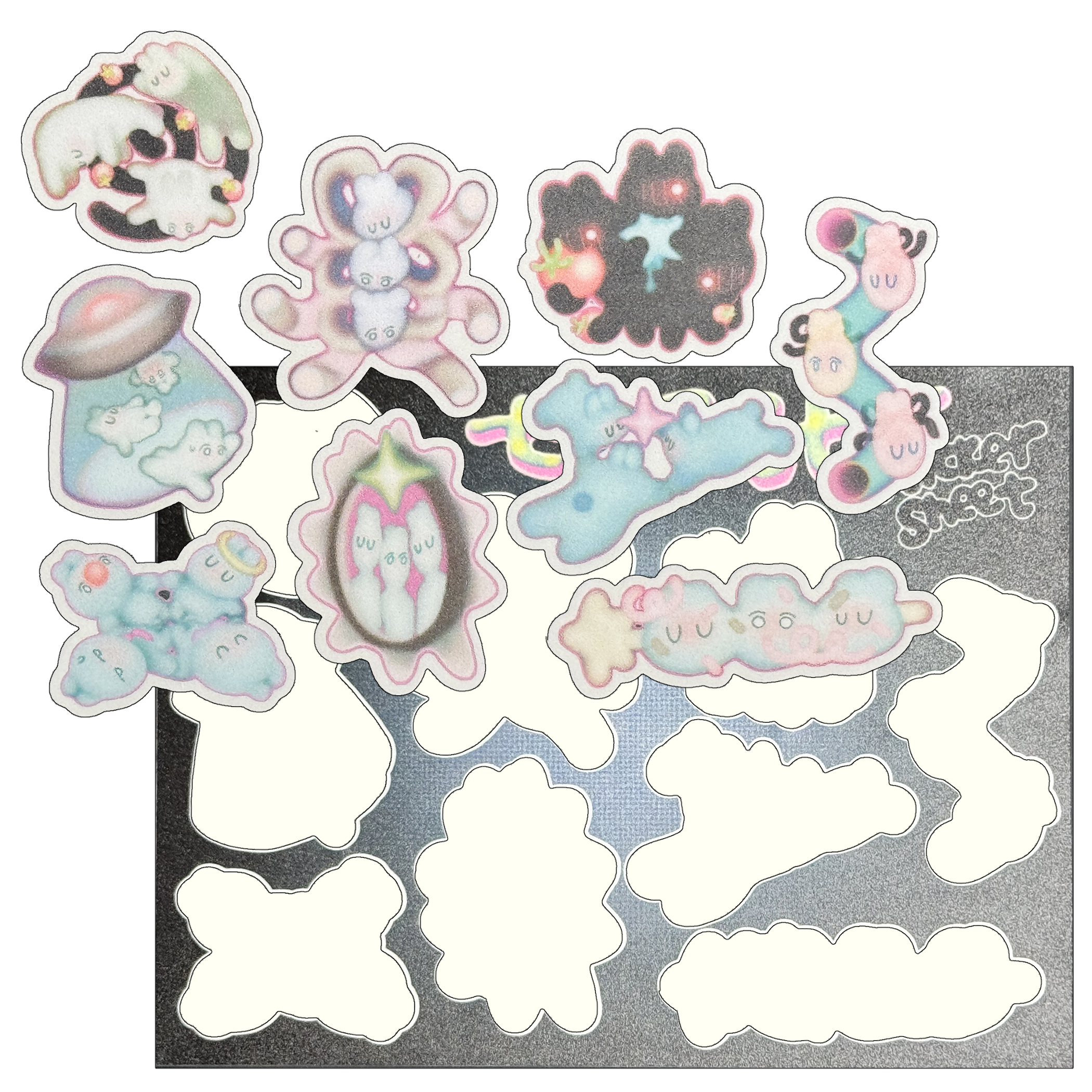 Triplets Sticker Sheet