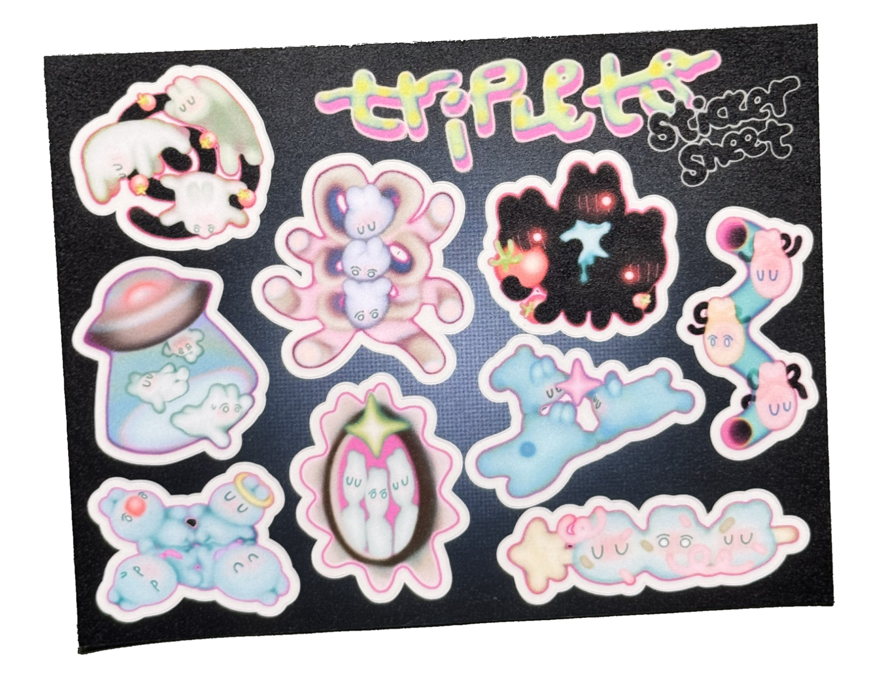 Triplets Sticker Sheet
