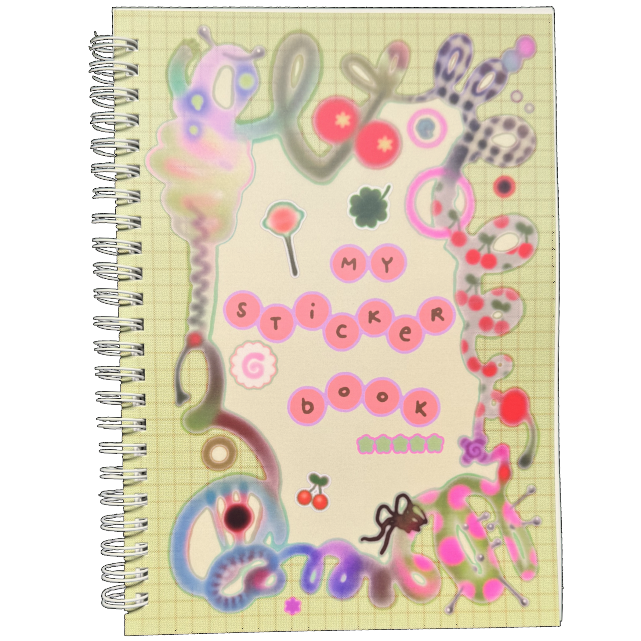 Spring Green Sticker Book