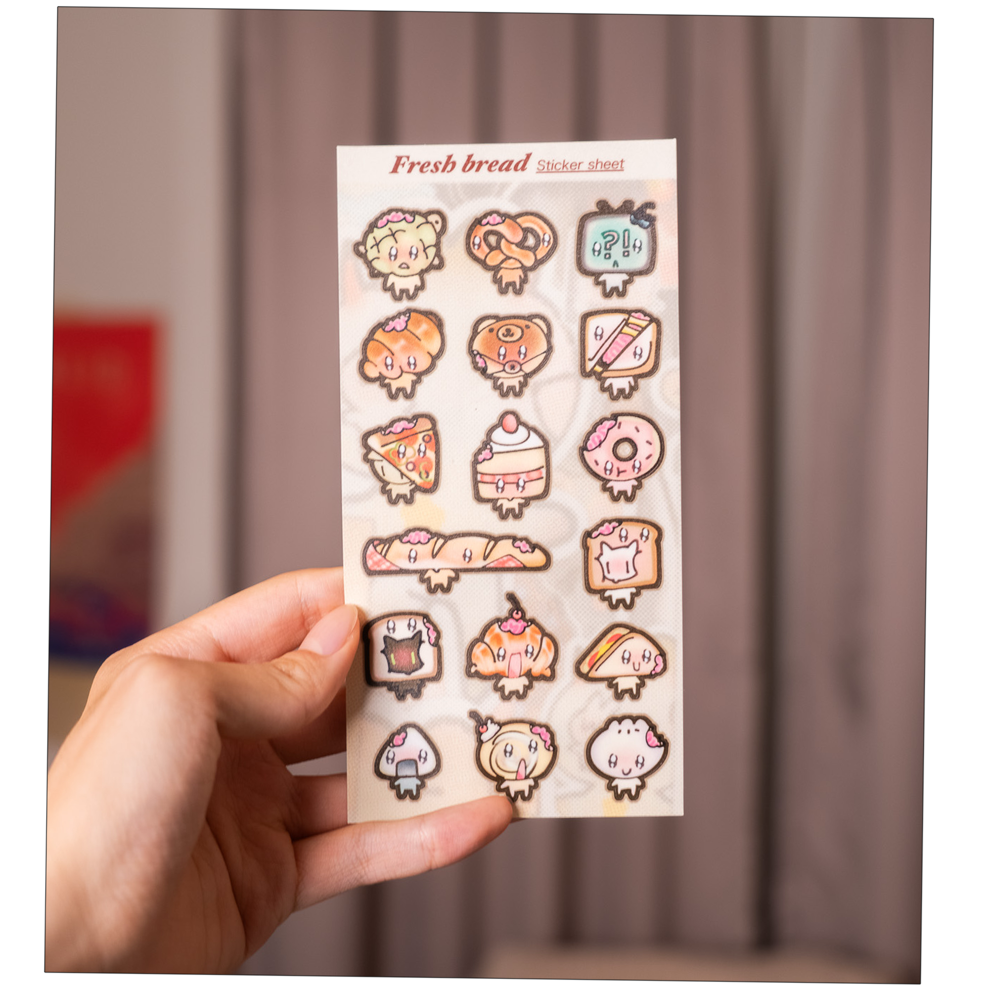 I hope you like bread Deco Sticker Sheet