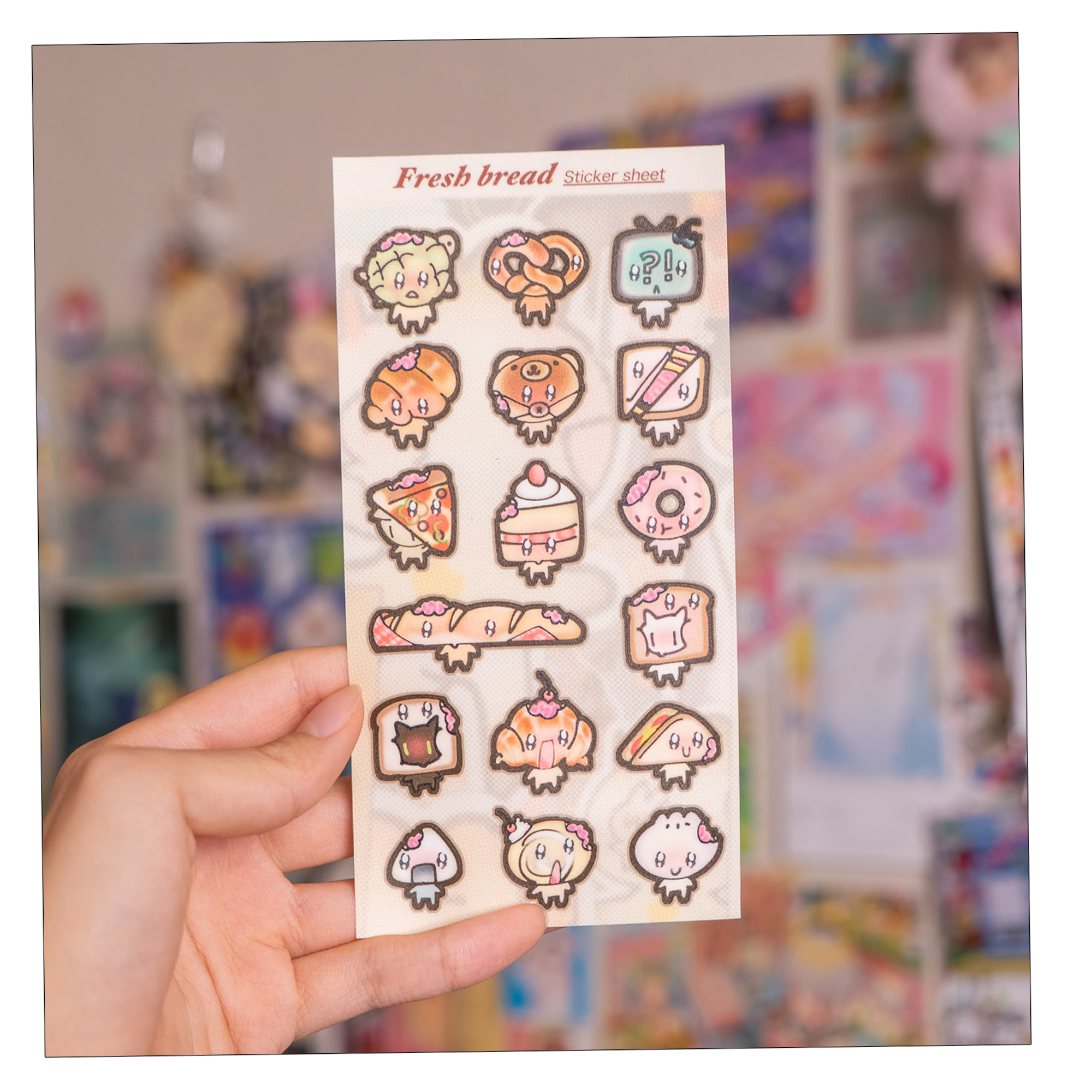 I hope you like bread Deco Sticker Sheet