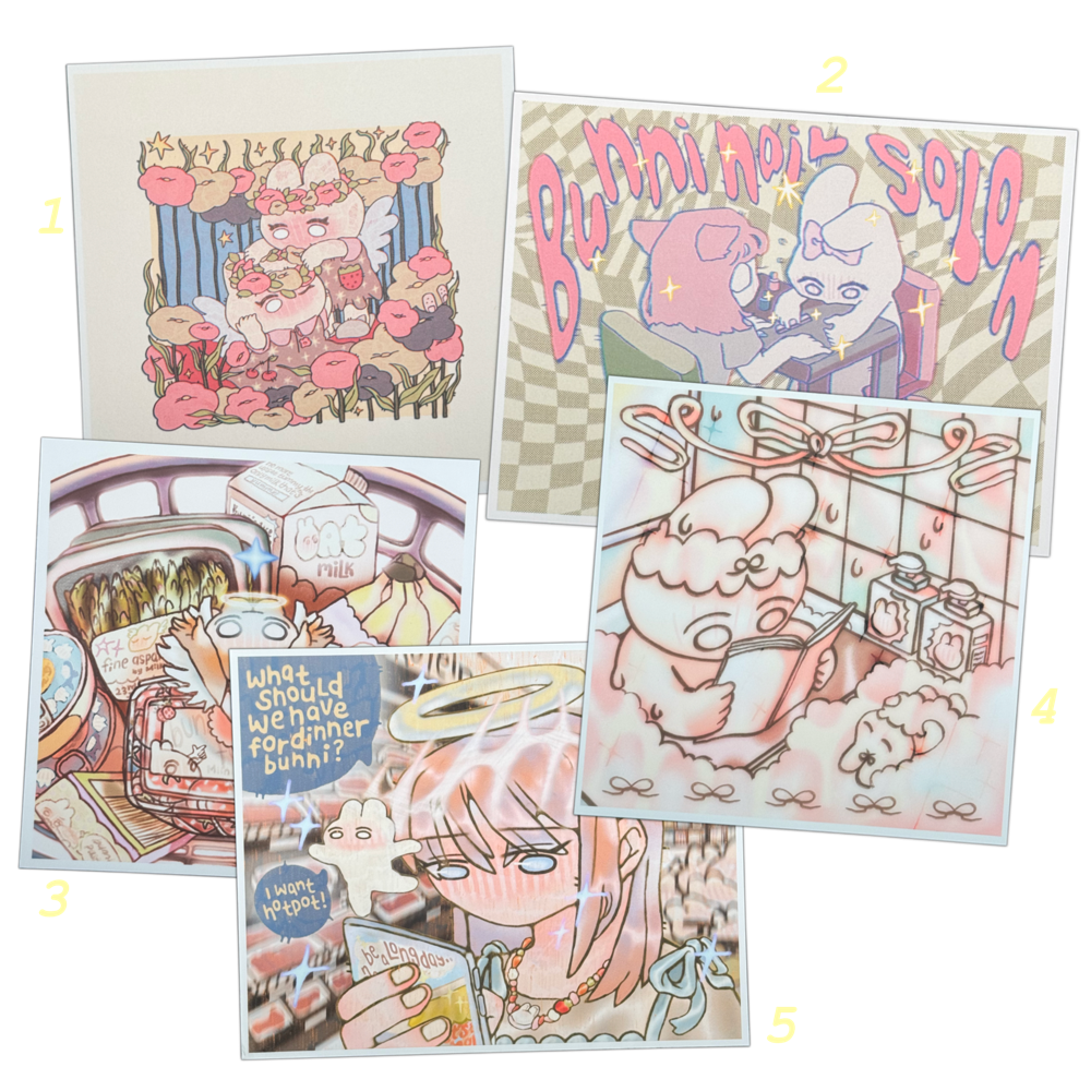 Bunni's Daily Life Prints