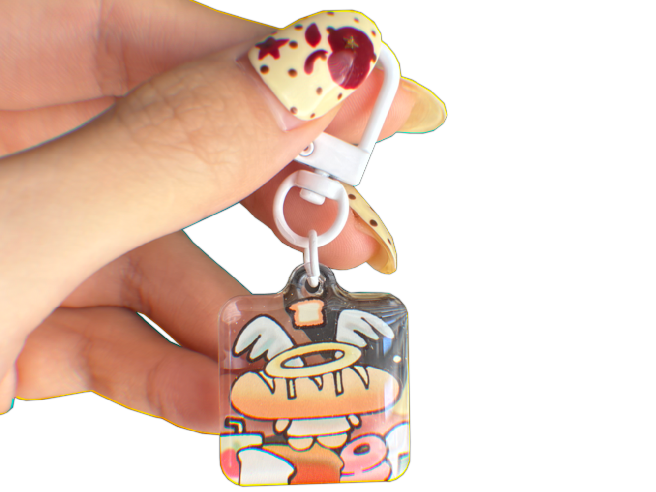 Bread Saint Keychain