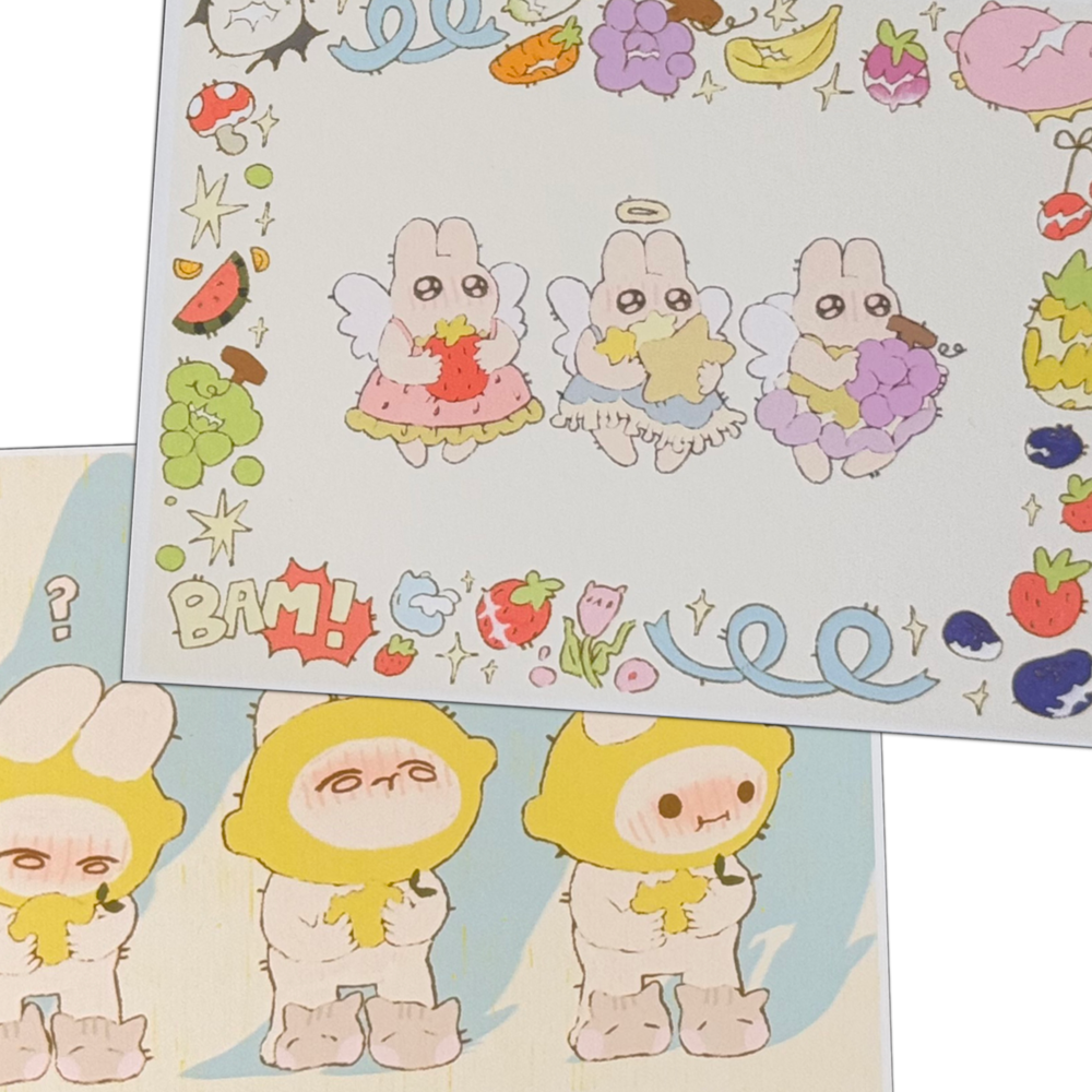 Fruit Bunni Prints