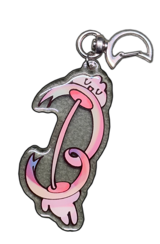 Ribbon Bunni Acrylic Keychain