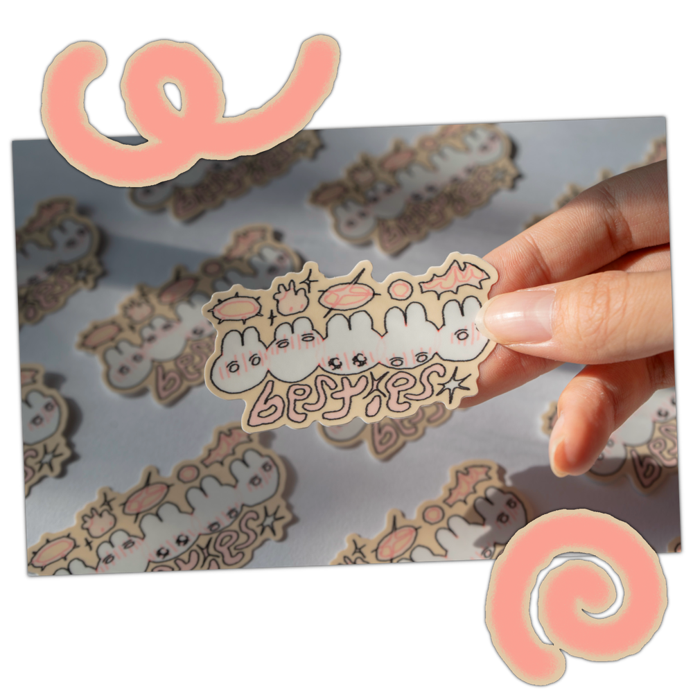 Besties Sticker