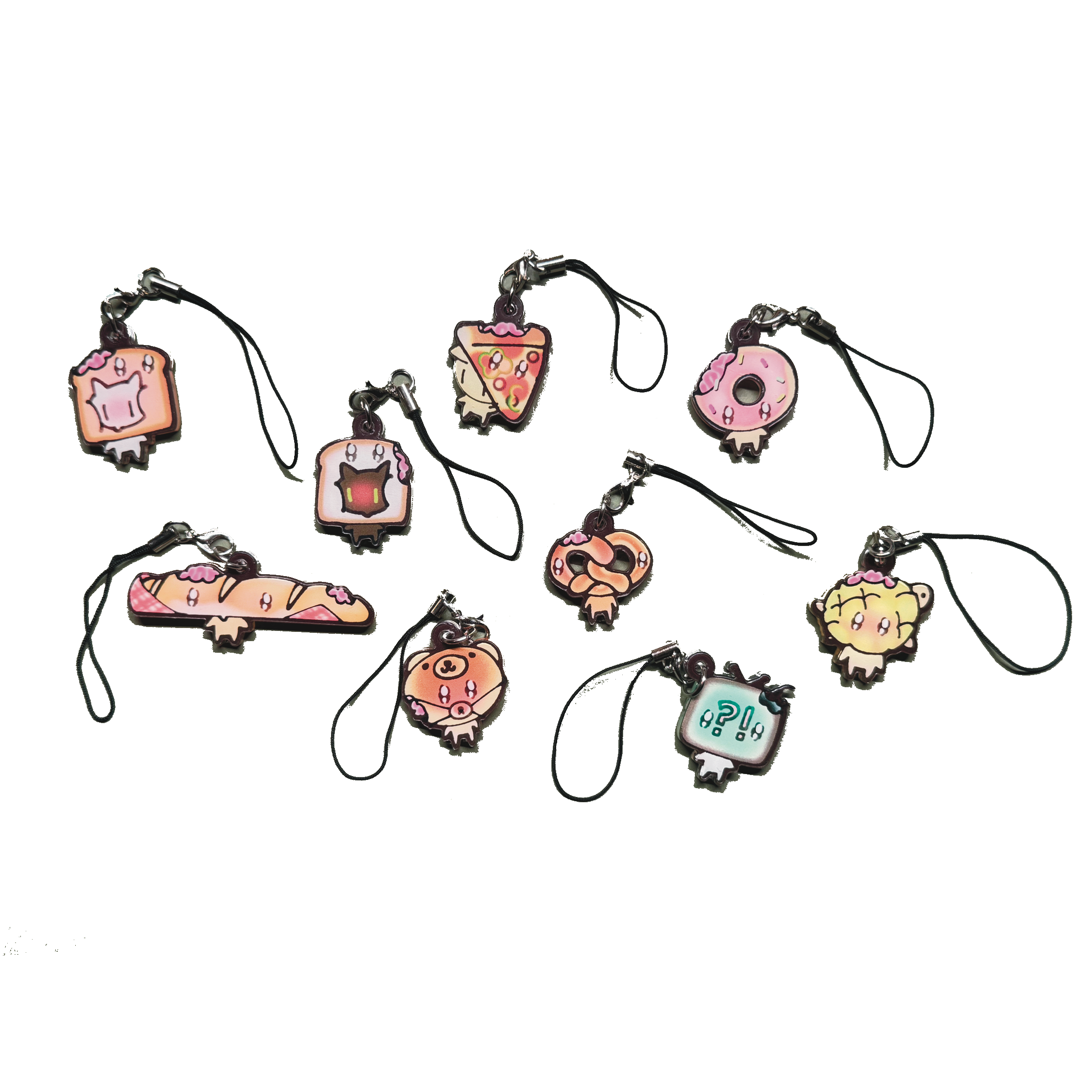 I hope you like bread Gatcha Phone Charms