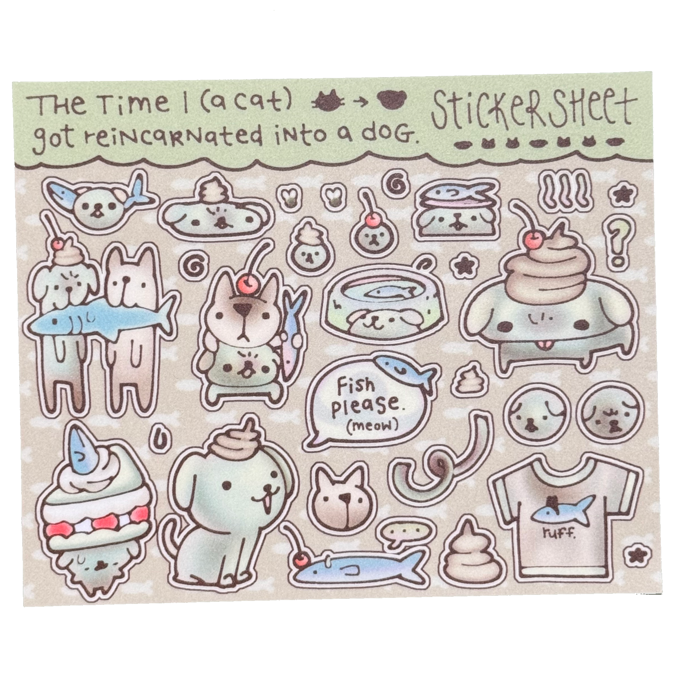 Reincarnation Sticker Sheet