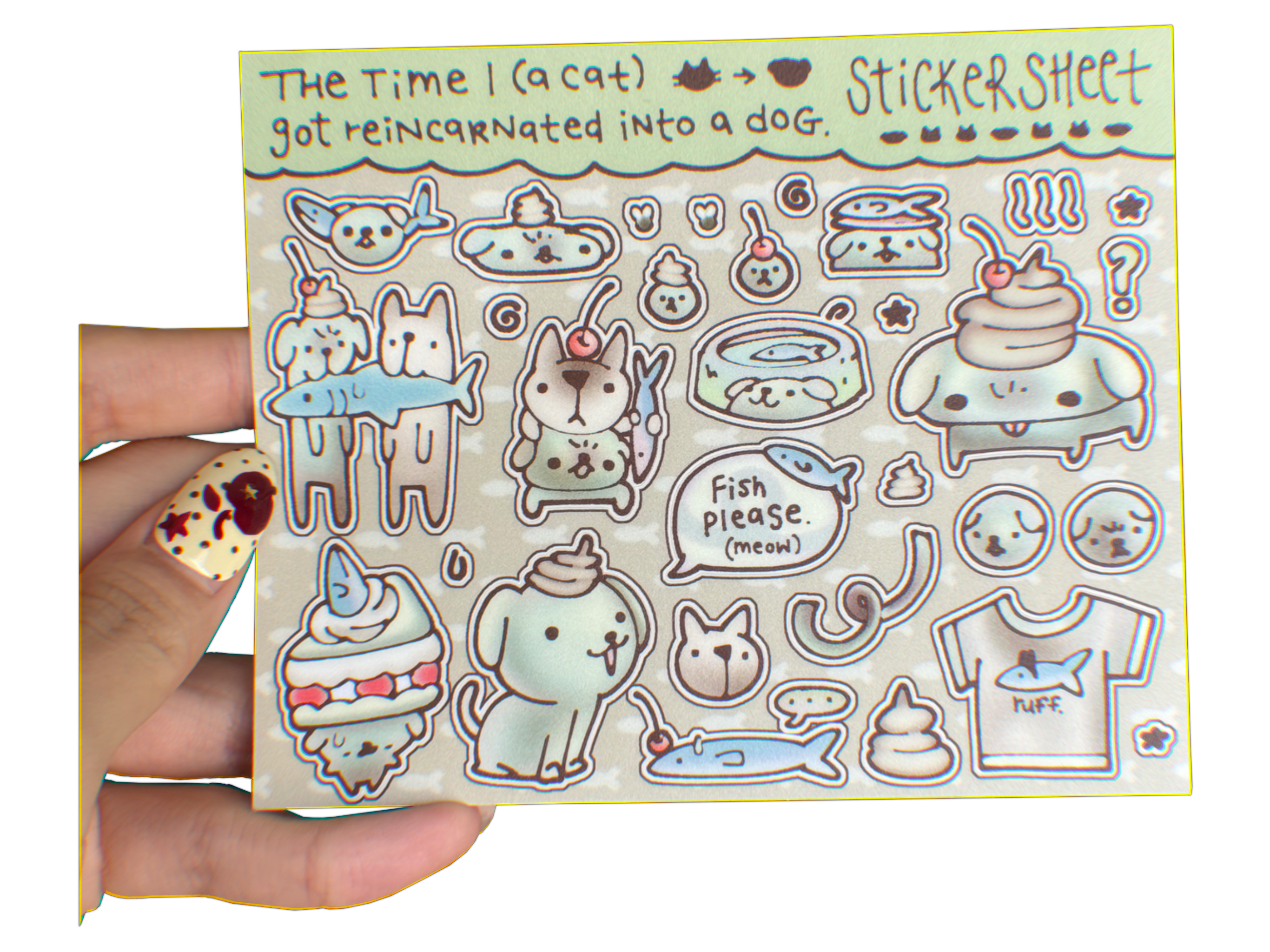 Reincarnation Sticker Sheet