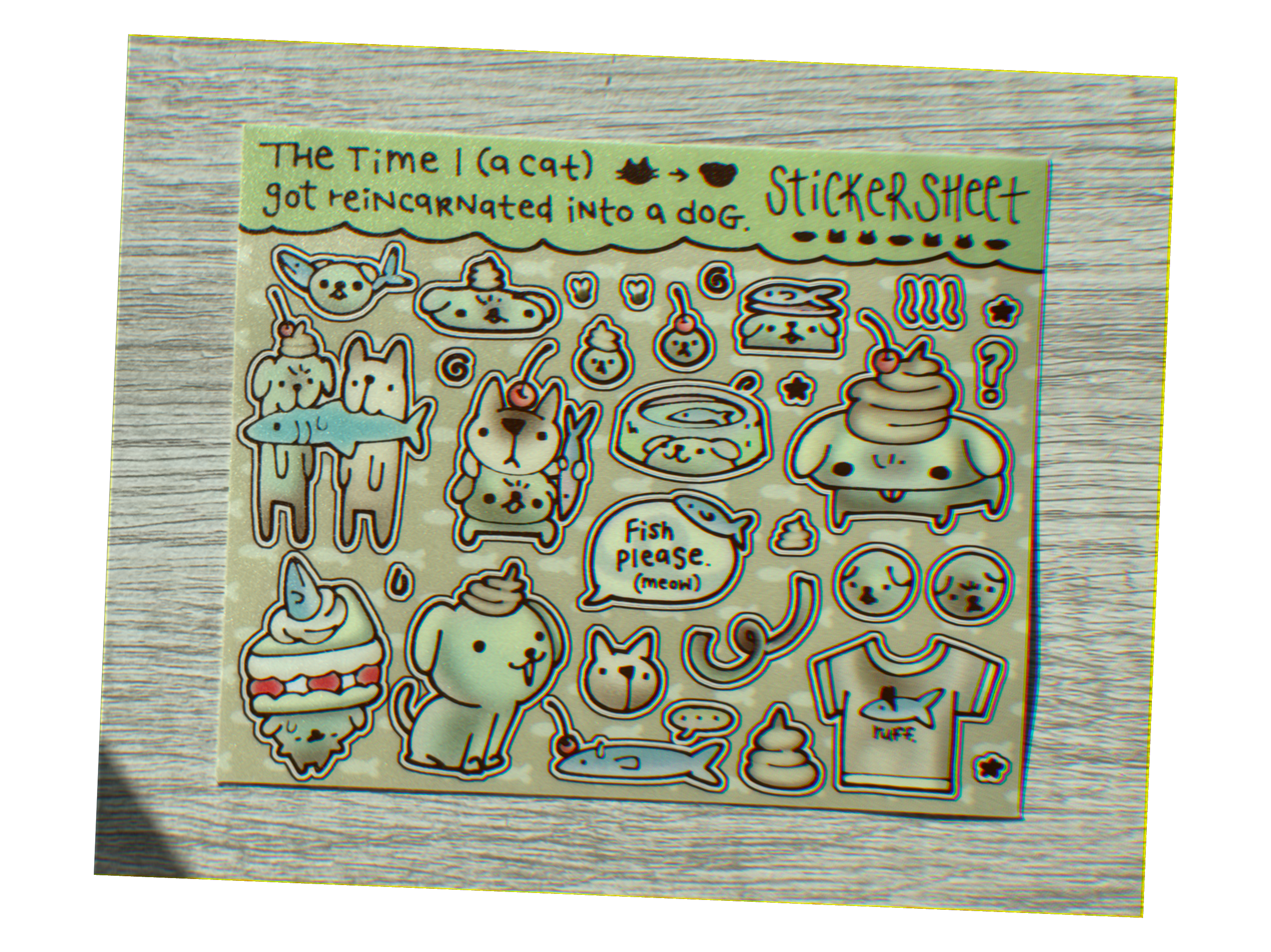 Reincarnation Sticker Sheet
