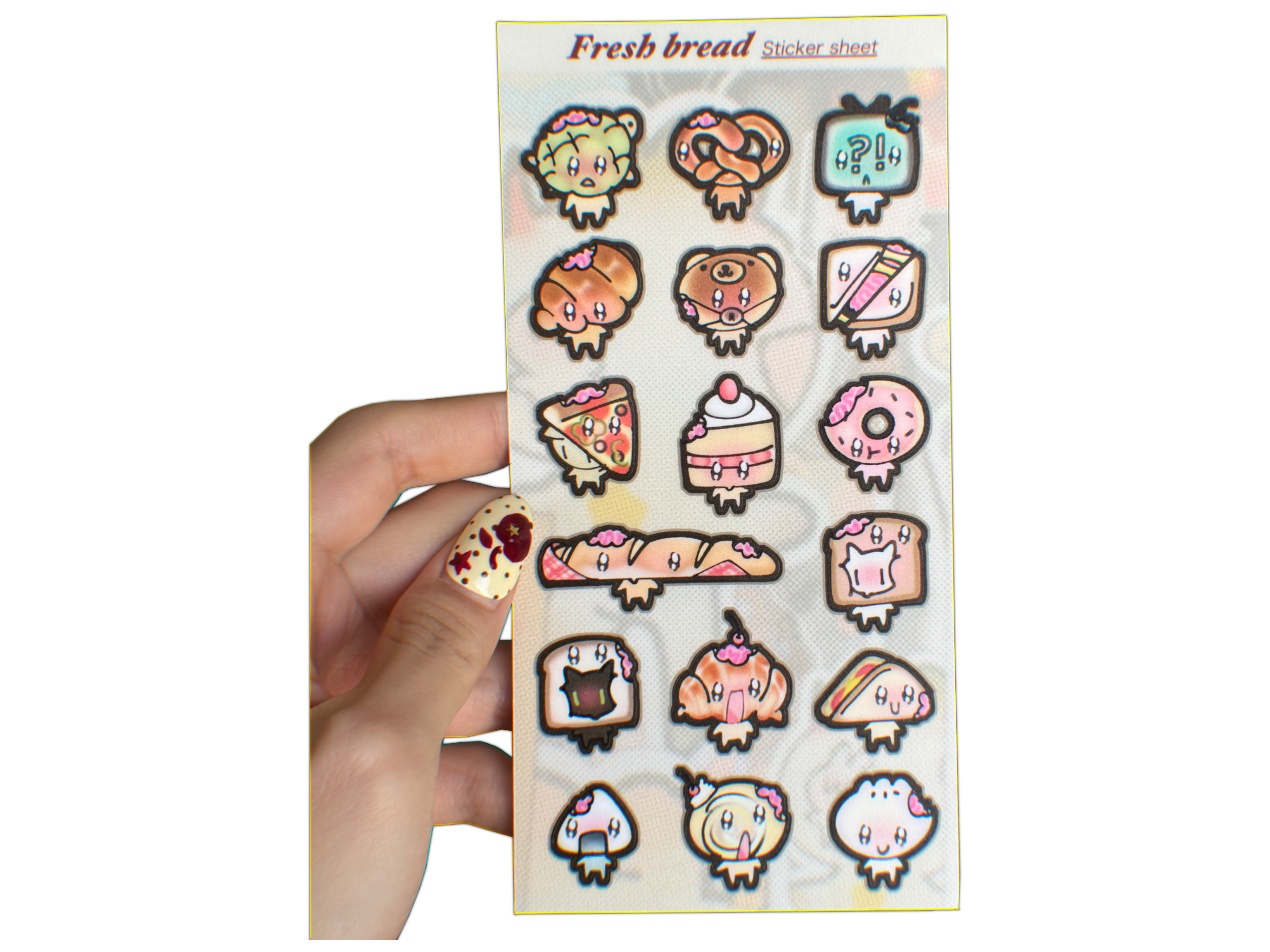 I hope you like bread Deco Sticker Sheet