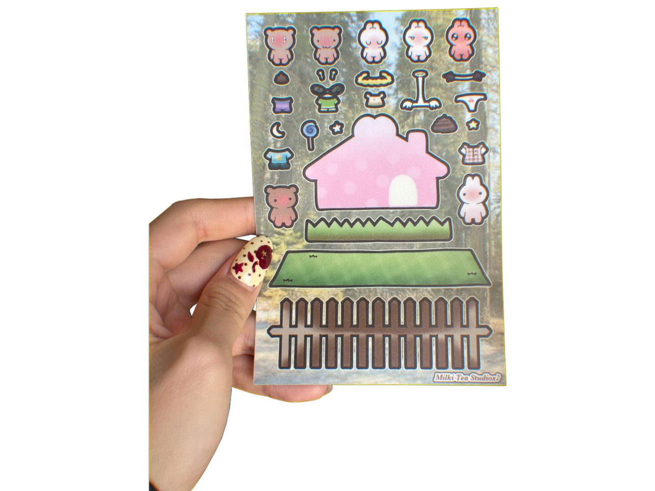 Dress Up Sticker Sheet
