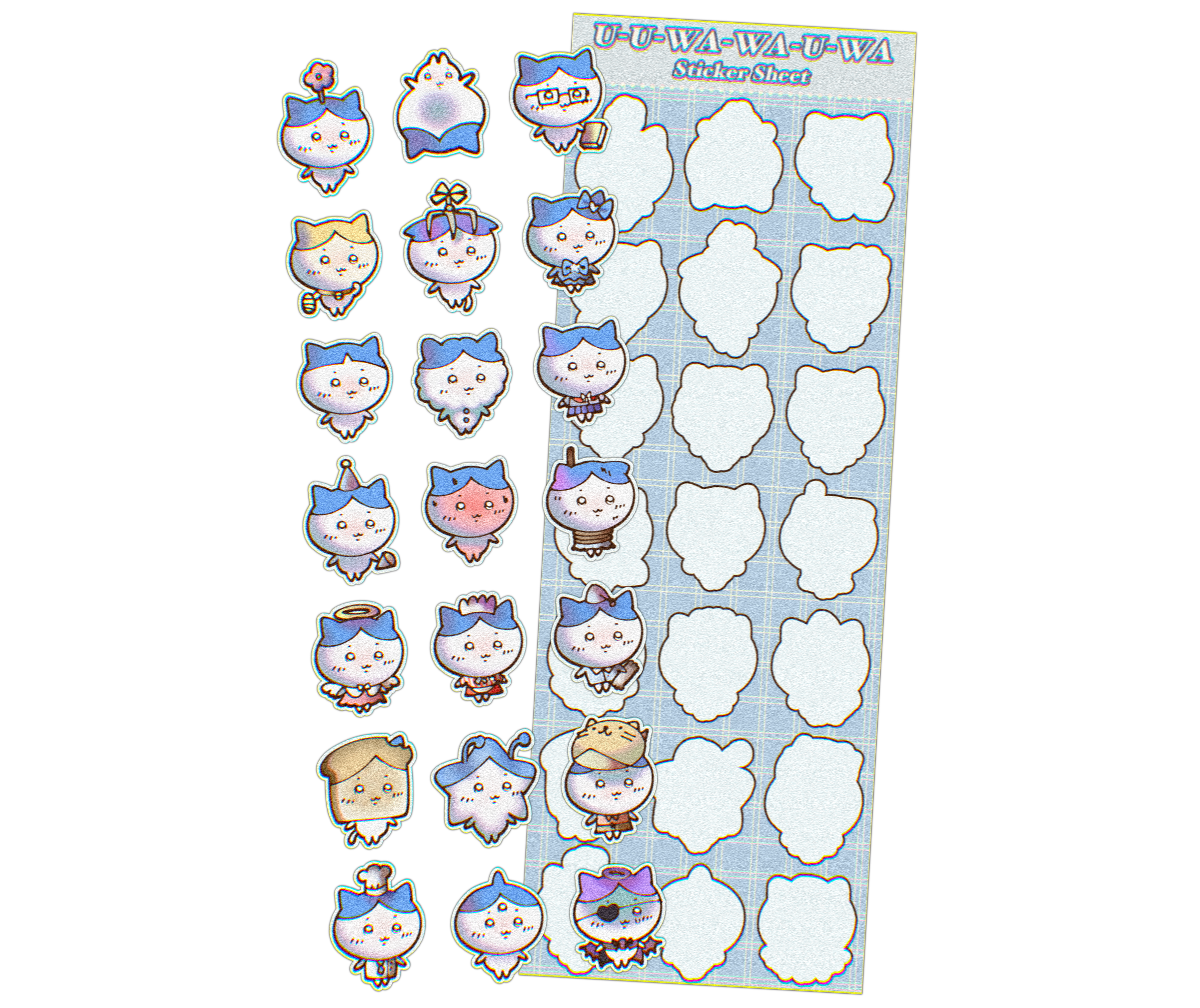 [UWA "H"] Deco Sticker Sheet