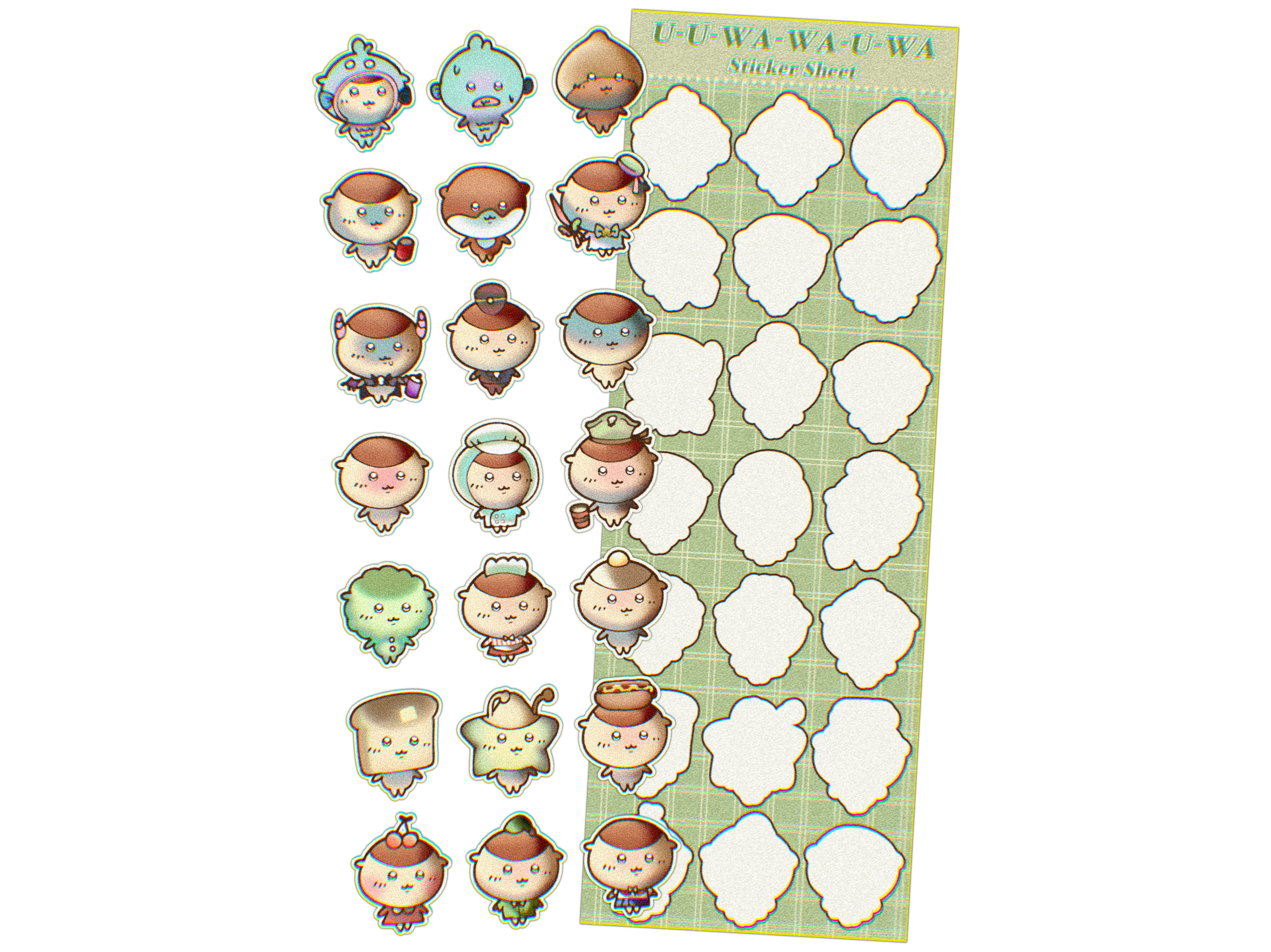 [UWA "K"] Deco Sticker Sheet