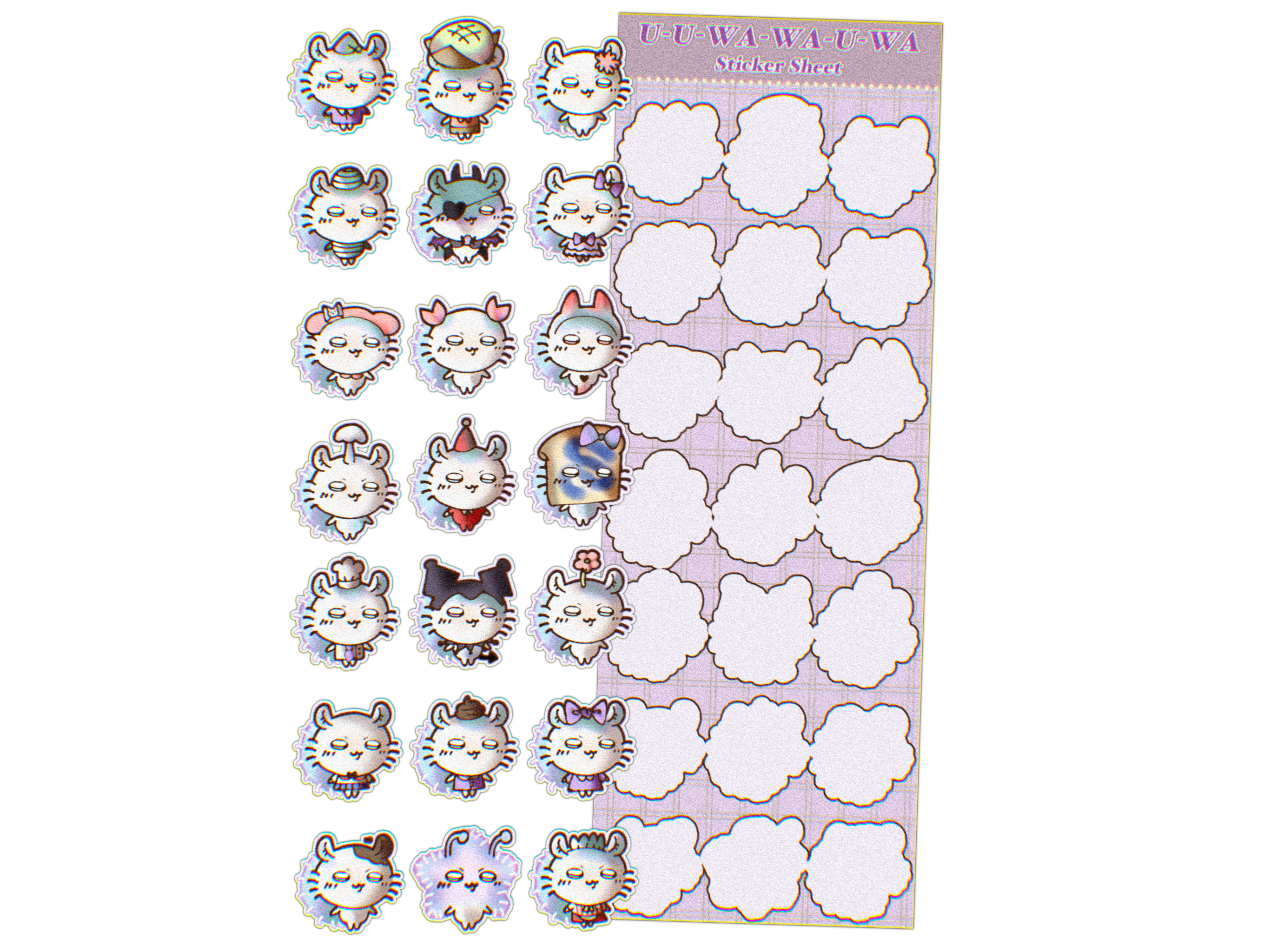 [UWA "M"] Deco Sticker Sheet
