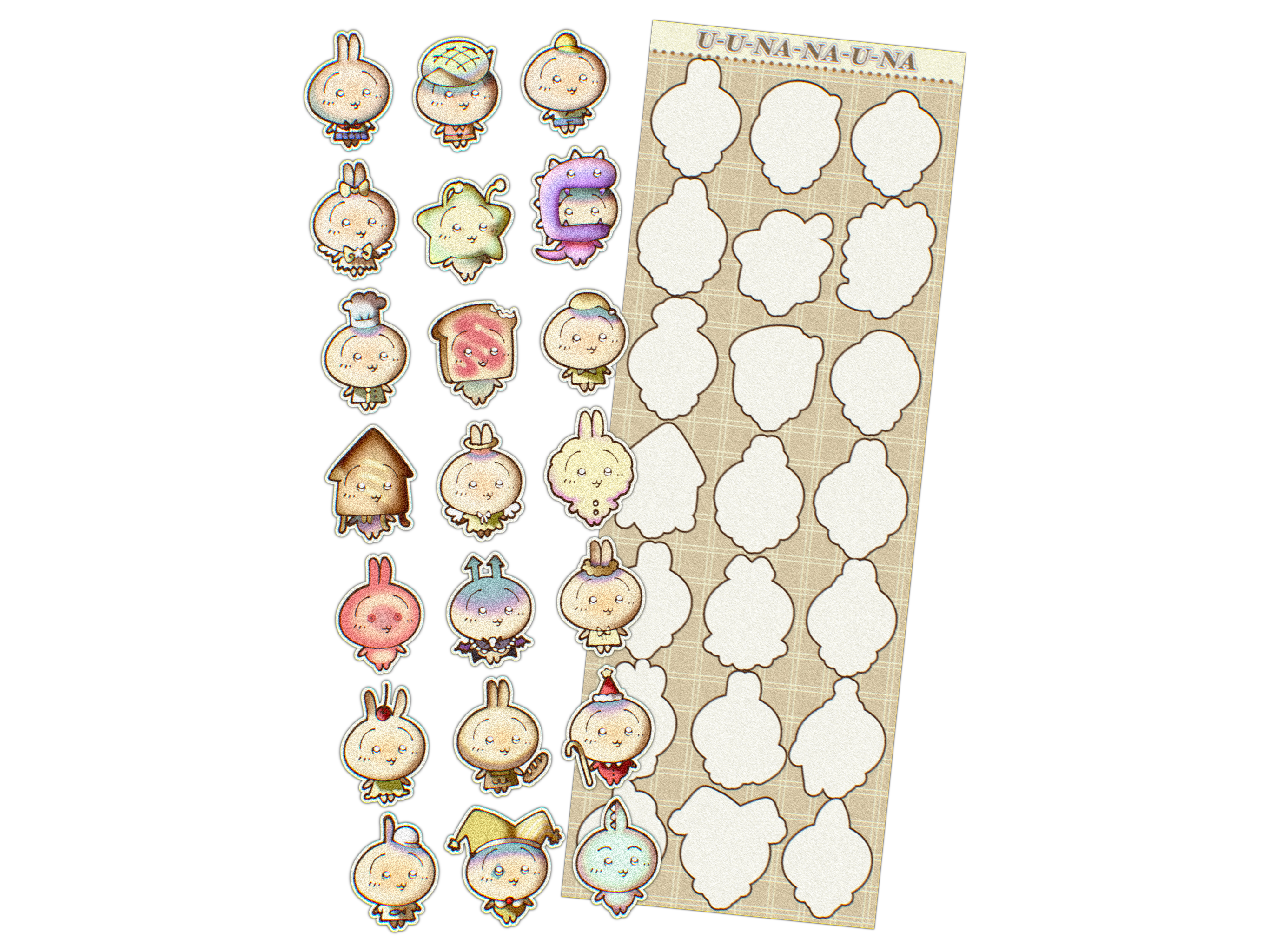 [UWA "U"] Deco Sticker Sheet