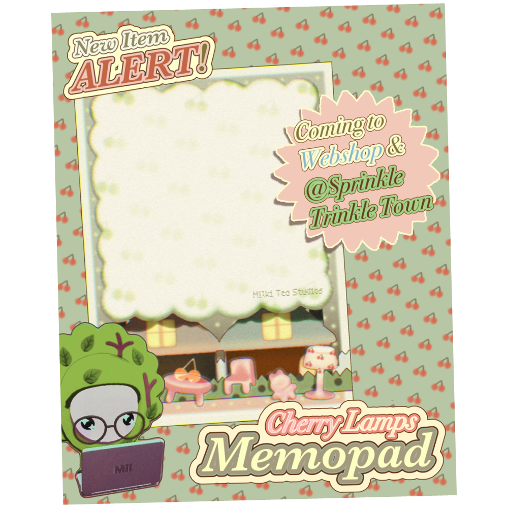 Cherry Lamps Notepad