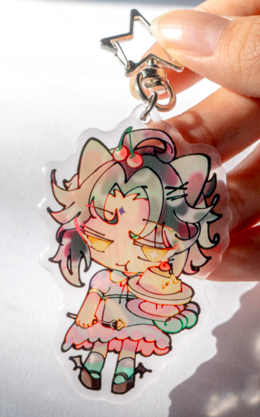 Genshin Maid Acrylic Keychains (Alhaitham/Kaveh/Ayato/Xiao/Zongli/Tartaglia)